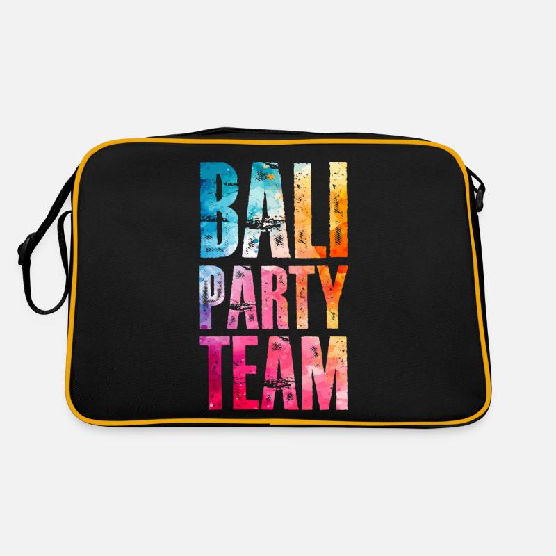 Bali Party Team Coloré Sac Retro