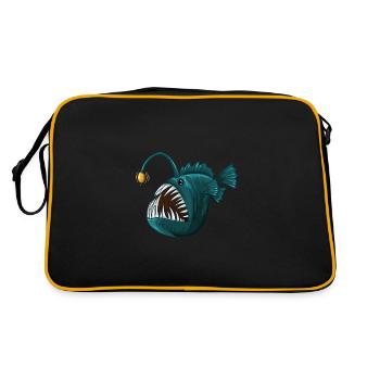 Pêcheur en eau profonde - Sac Retro - noir/or - Dos