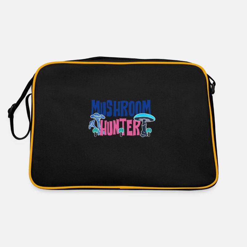 Mushroom Hunting Shiitake Vegetable Retro Bag