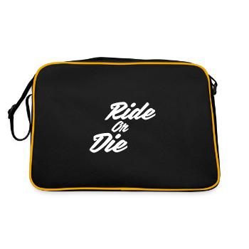 Ride or Die - Sac Retro - noir/or - Dos