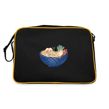 Ramen Soup - Retro Bag - black/gold - Back