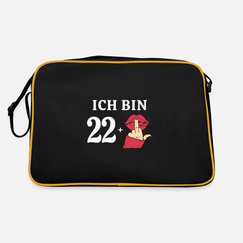 23 Jahre Geburtstag Sprüche Frauen Geschenk Idee Retro Tasche
