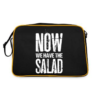 Maintenant, nous avons la salade - Sac Retro - noir/or - Dos