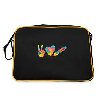 Harmonica Harmonica - Retro Bag - black/gold - Back