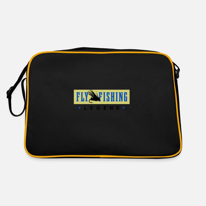 Pêcheur pêche à la mouche Legend Angler Sac Retro