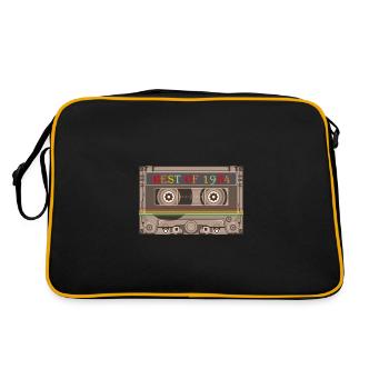 1984 - Sac Retro - noir/or - Dos