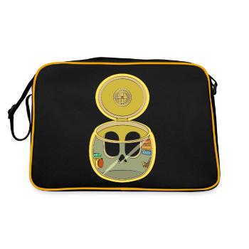 CABIN - Retro Bag - black/gold - Back