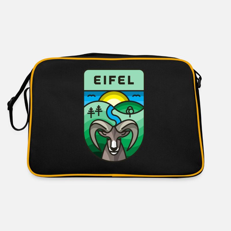 Eifel Patch Retro Tasche