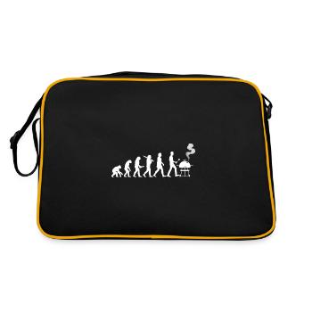 Evolution Barbecue Sphérique Cadeau - Sac Retro - noir/or - Dos