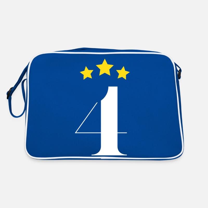 4. Geburtstag Retro Tasche