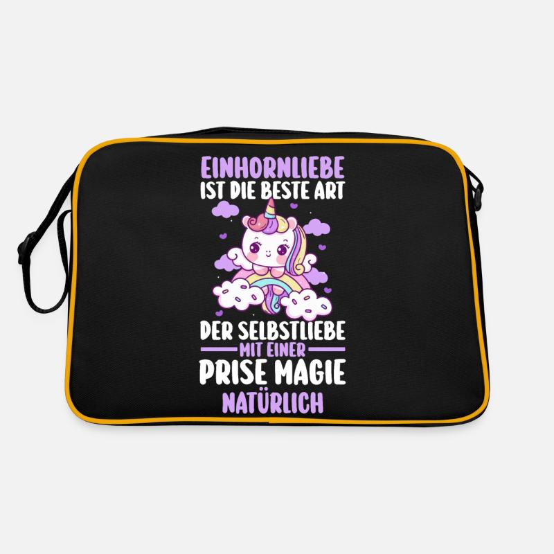 Einhorn Retro Tasche