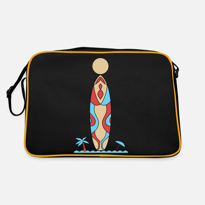 Surf,soleil et océan Sac Retro