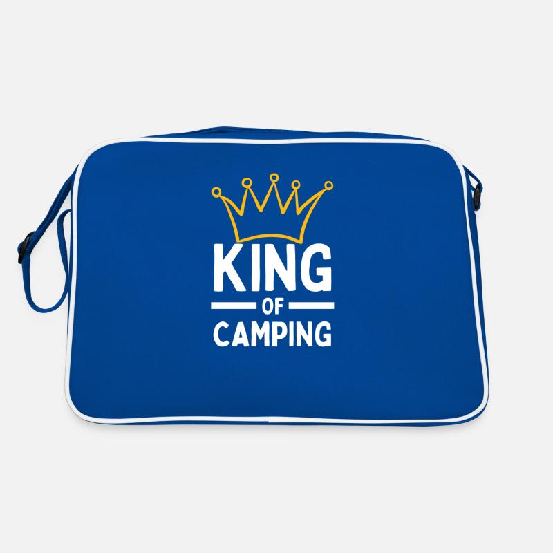 CAMPING CAMPER CAMPING TENT KING Retro Bag