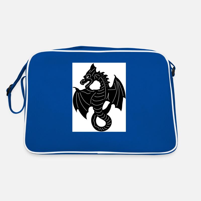 Dragon Flying Retro Tasche