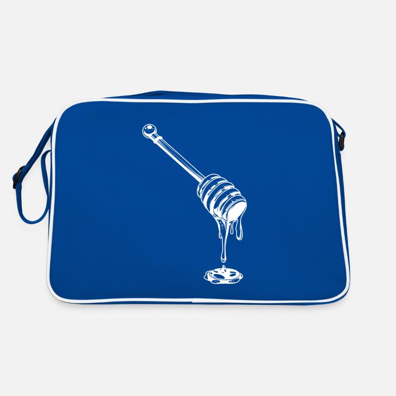 honig honiglöffel imker Retro Tasche