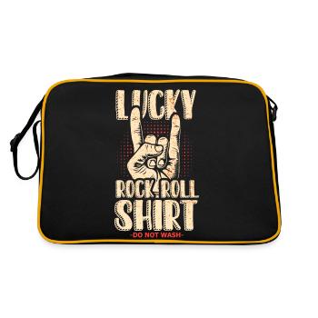 Musique rock and roll Musique rock - Sac Retro - noir/or - Dos