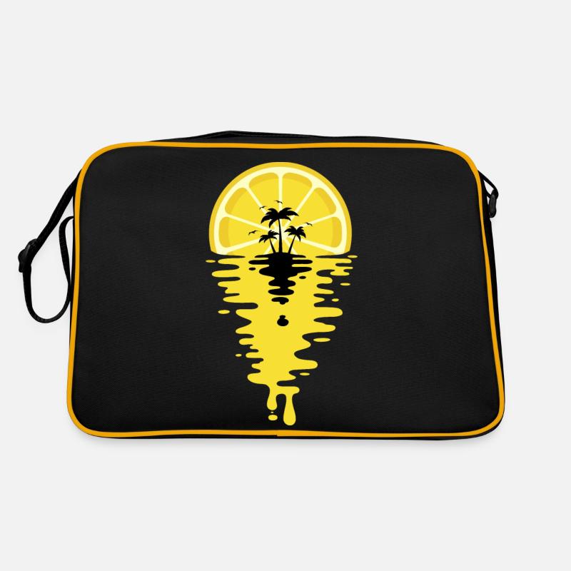 Sunset Lemon juice - Lemon Sunset Retro Bag