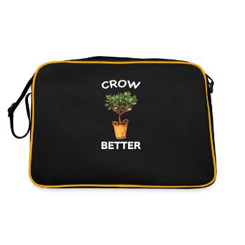 Mieux grandir - Sac Retro - noir/or - Dos