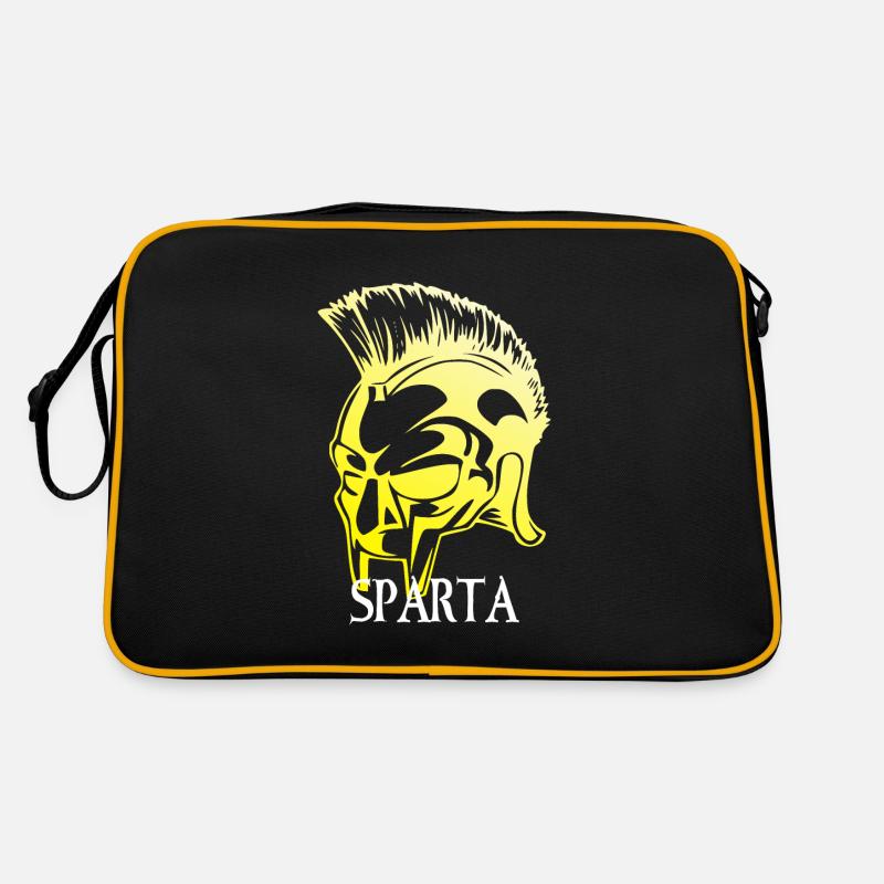 Sparta Spartian Head Warrior Sac Retro