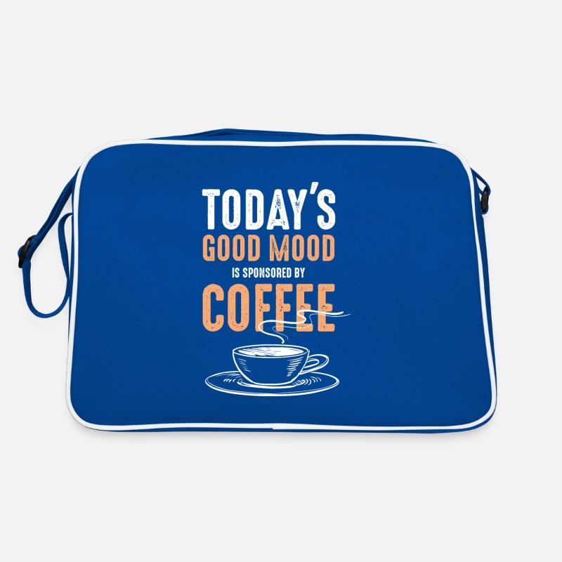 Coffee Quote Coffee Cup Retro Bag