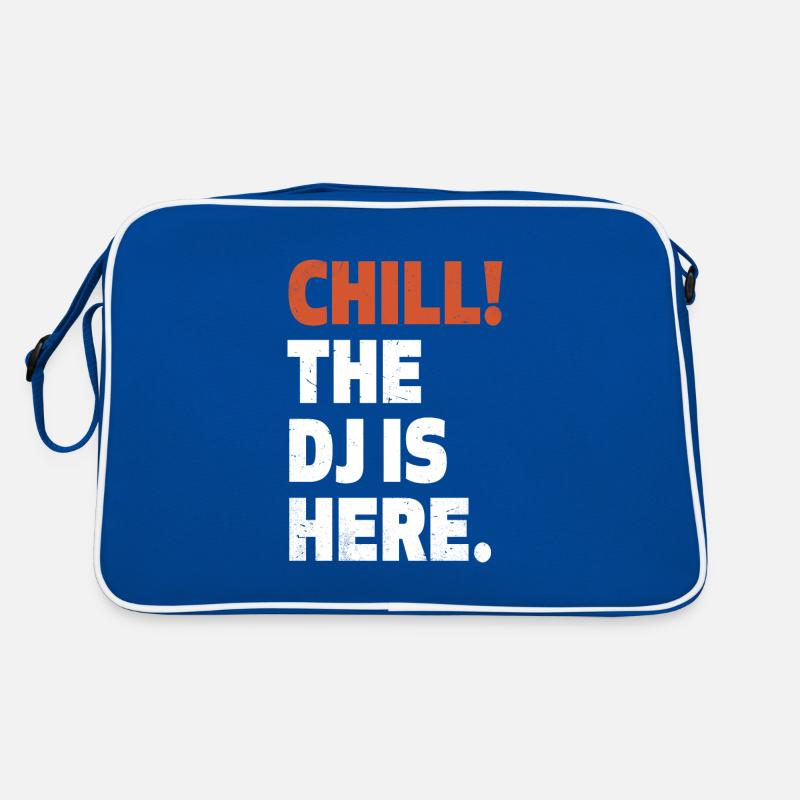 DJ Design Discjockey Deejay Djane Fun Retro Tasche