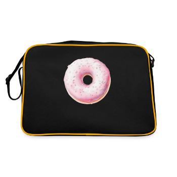 Beignet - Sac Retro - noir/or - Dos