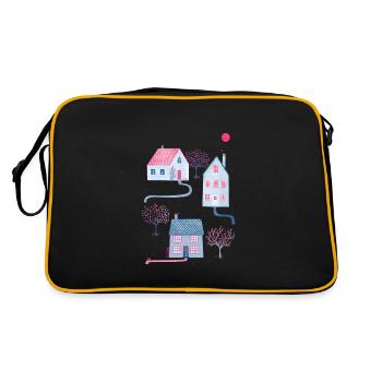 Spring in Townsville - Retro Bag - black/gold - Back