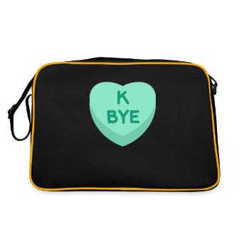 K BYE Heart Candy/Heart Candy - Retro Bag - black/gold - Back
