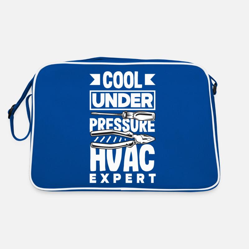 HVAC Expert Technician Retro Tasche