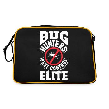 Exterminateur d’élite de lutte antiparasitaire Bug Hunters - Sac Retro - noir/or - Dos