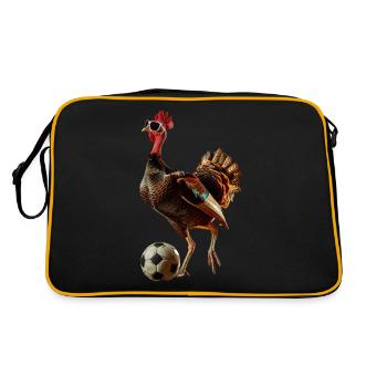 Turkey - Retro Bag - black/gold - Back