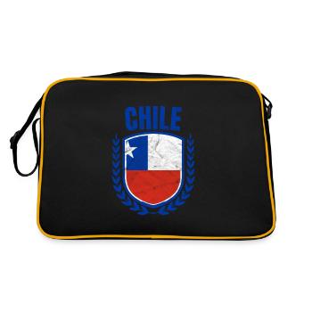 Chile - Retro Bag - black/gold - Back