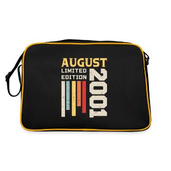 Août 2001 - Cadeau anniversaire Août 2001 Août - Sac Retro - noir/or - Dos