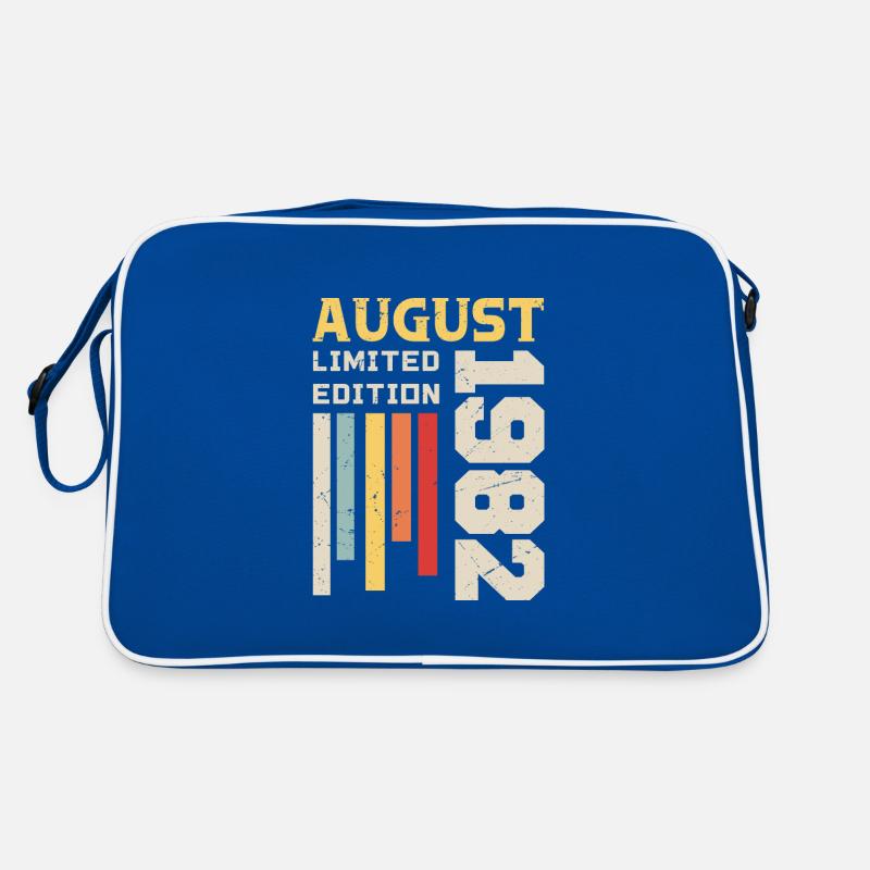 August 1982 - Geburtstagsgeschenk August 1982 August Retro Tasche