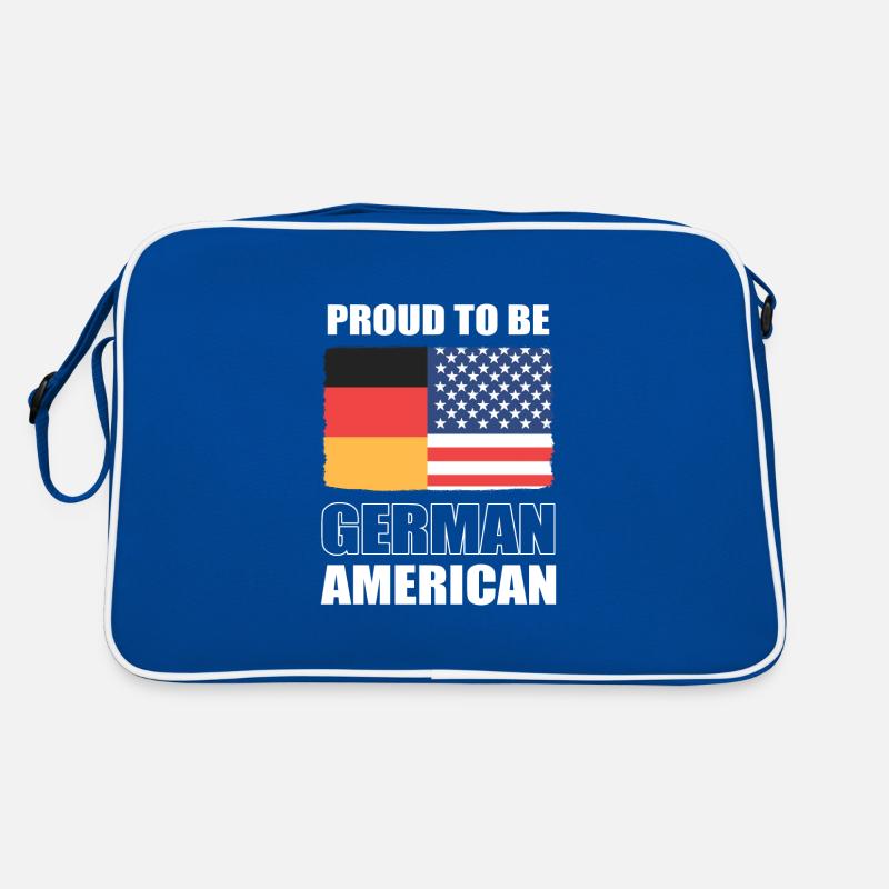 Amerikanisch Deutsch Retro Tasche