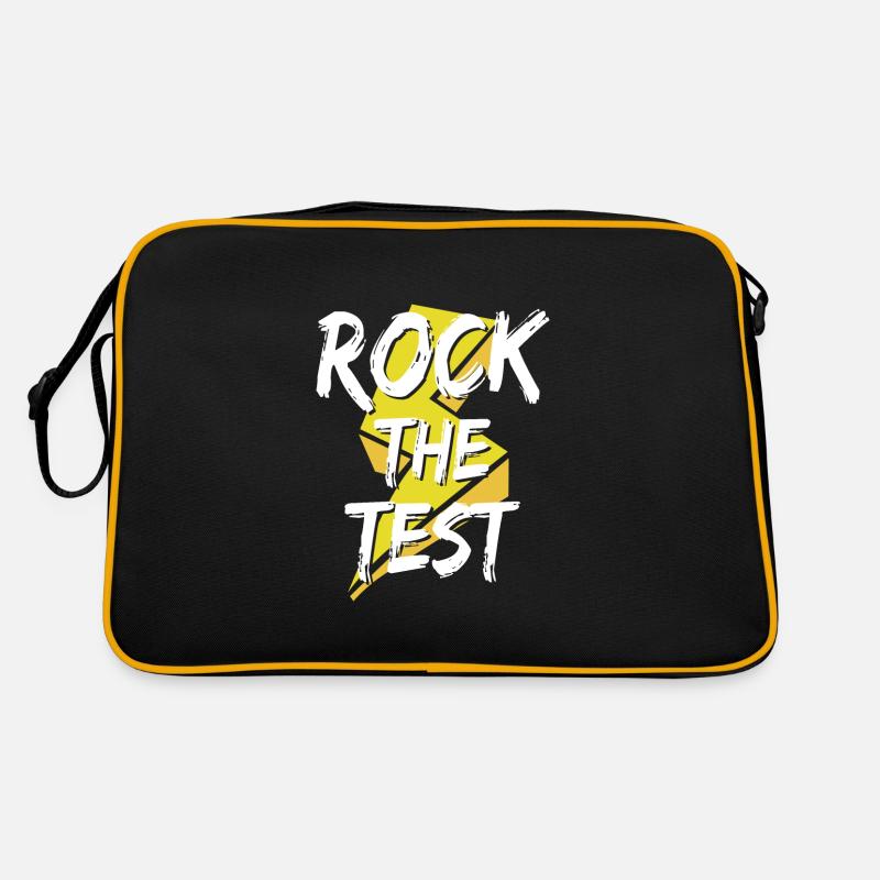 Rock den Test Retro Tasche