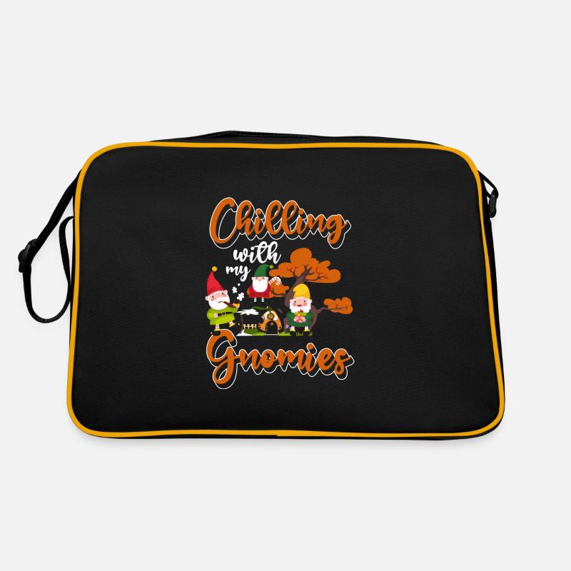 Dwarf Gnome Tonwichtel Cute Retro Bag