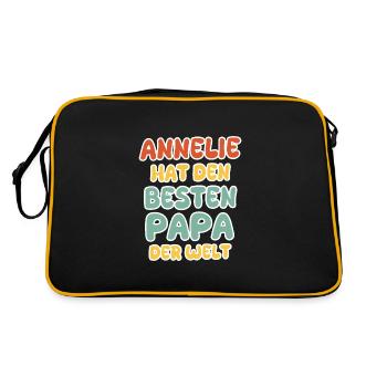Bébé Annelie - Sac Retro - noir/or - Dos
