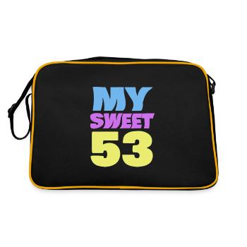 53 ans - Sac Retro - noir/or - Dos