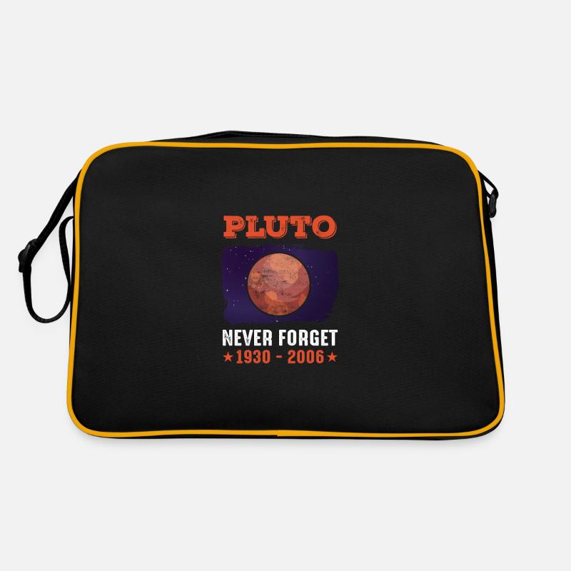 Pluton Never Forget 1930 - 2006 - Sac Retro - noir/or
