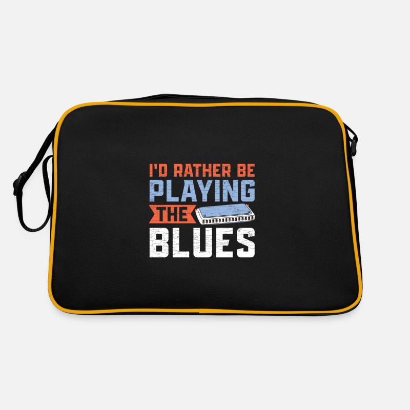 Mundharmonika Instrument Retro Tasche