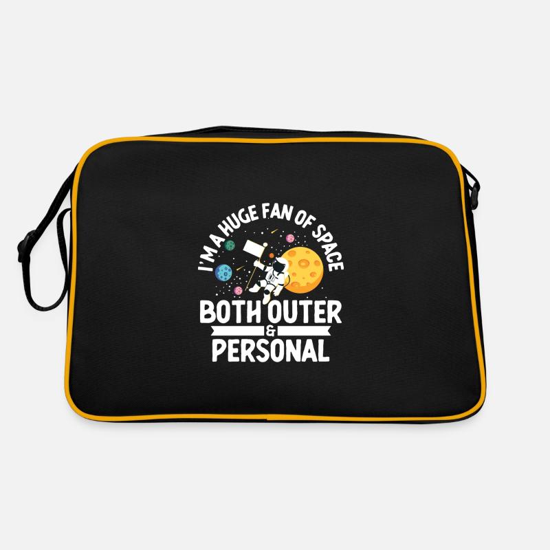 Weltall Astronaut Raumfahrt Retro Tasche