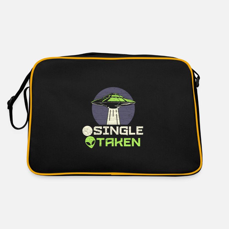 Alien Abduction Ufo Retro Tasche
