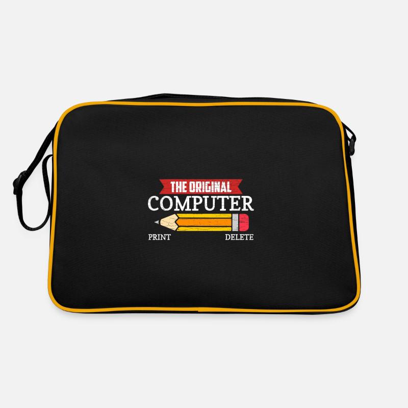 Computer Nerd Programmierer Informatiker Retro Tasche