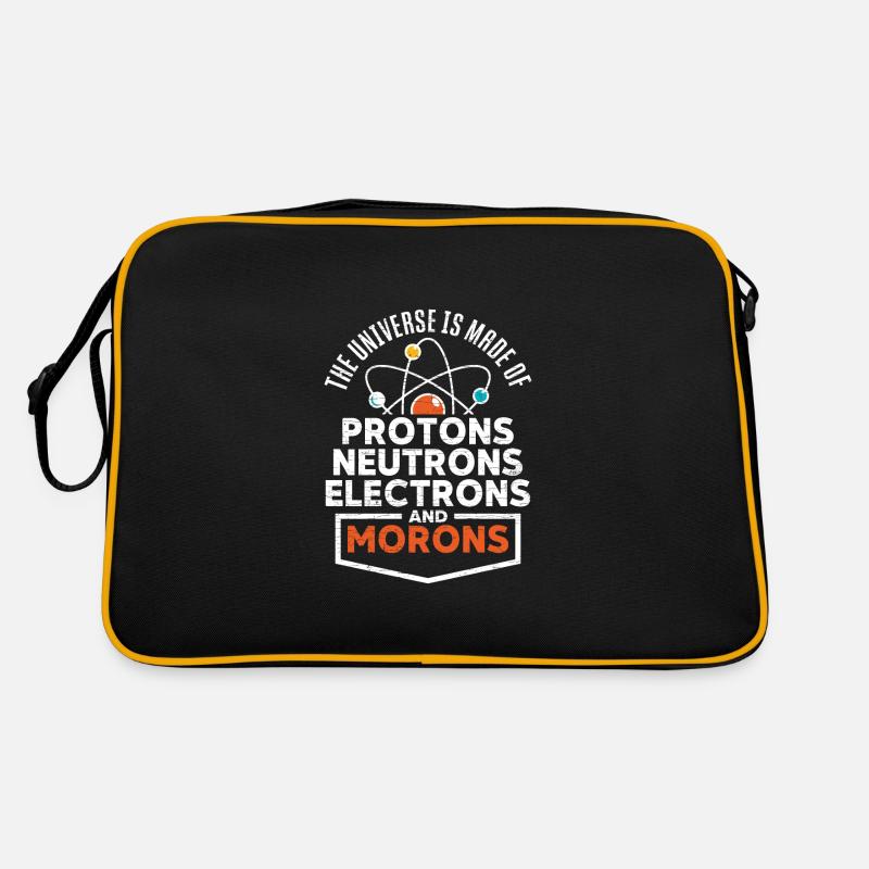 Science lustige Sprüche Wissenschaft Geschenk Retro Tasche