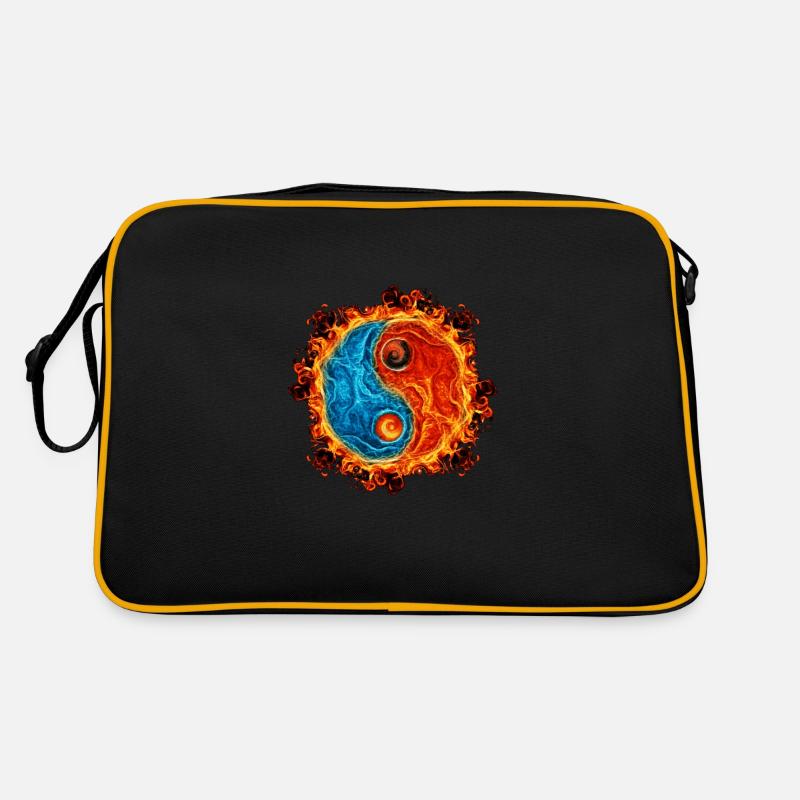 Yin Yang Eau Feu Sac Retro
