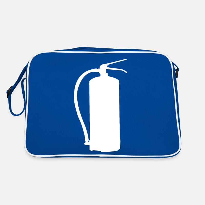Fire extinguisher design - Safety First in style Retro Bag