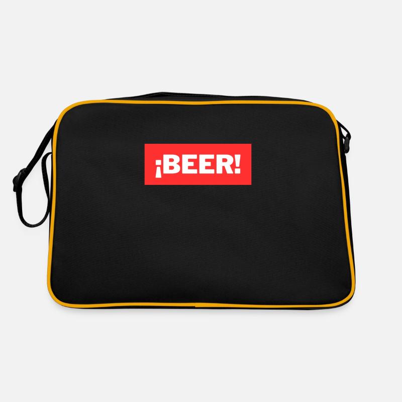 Beer - Retro Bag - black/gold