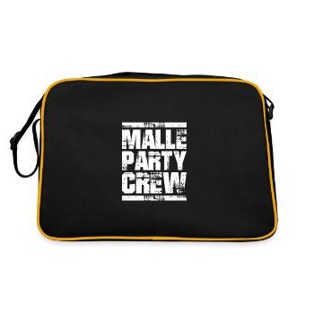 Équipe de vacances de Malle Party - Sac Retro - noir/or - Dos