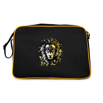 Spartan Lion Sparta Helmet Beast - Retro Bag - black/gold - Back